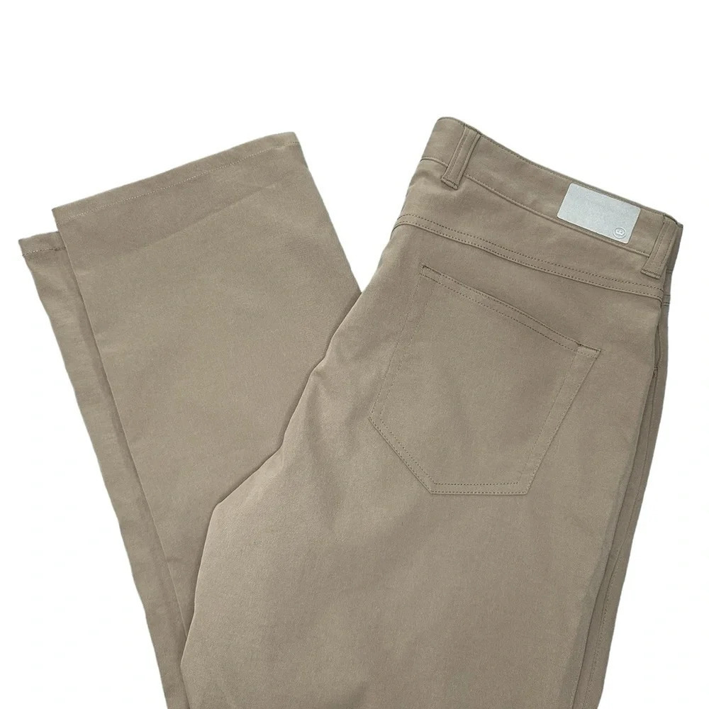Peter Millar Tan Crown Sport Men's EB66 Performance 5-Pocket Pant. Sz: 34x26